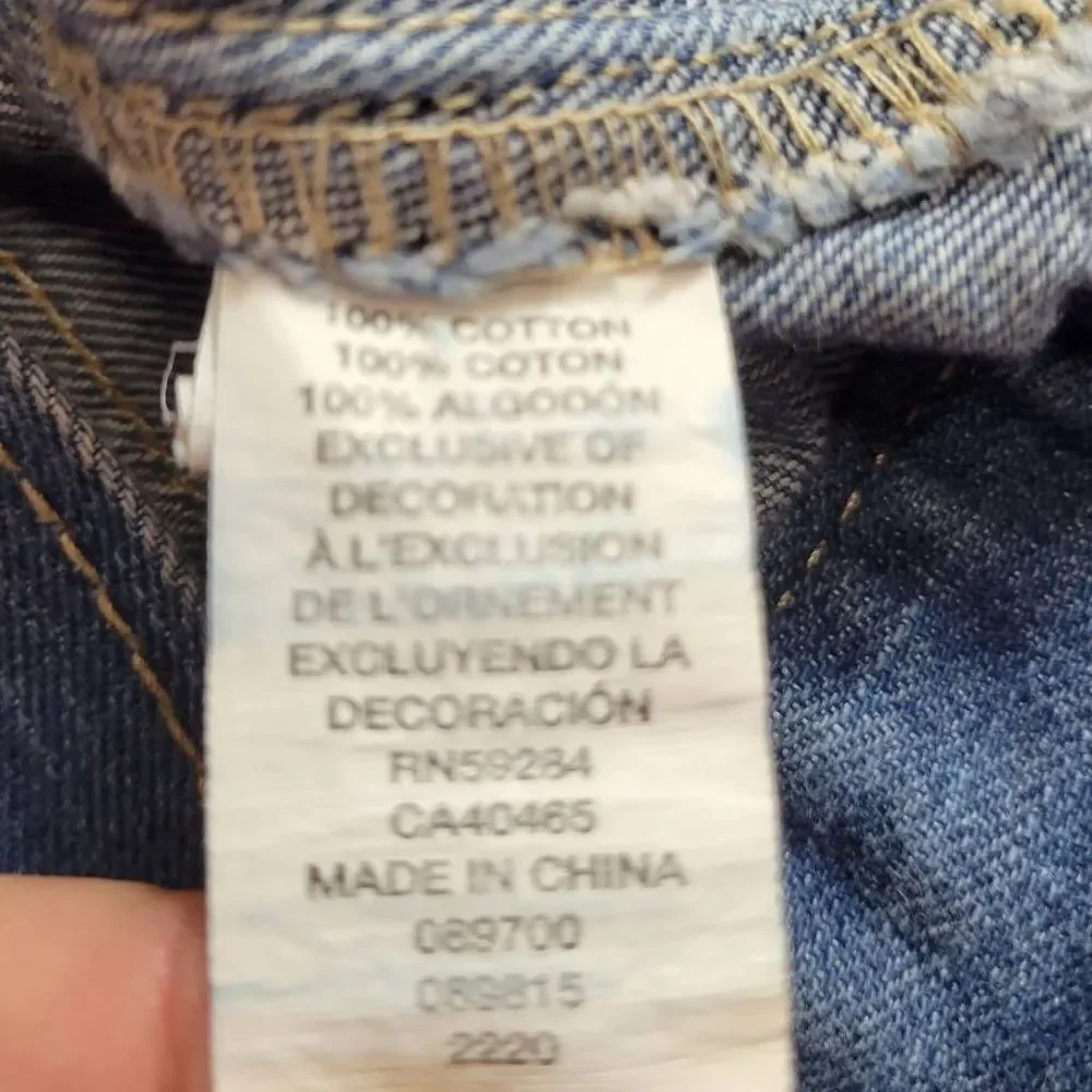 Children's Place denim jacket XS4